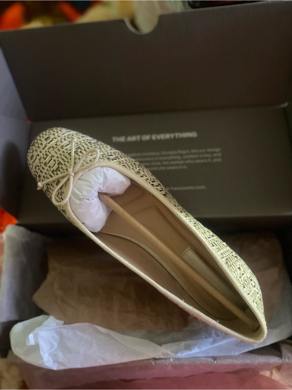 Franco Sarto Abigail Woven Ballet Flat